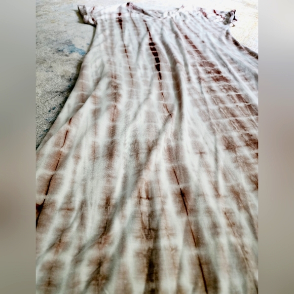 ** 2/$20 ** Tie-Dye Maxi dress with POCKETS! - Picture 6 of 14